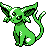 Espeon shiny sprite in Polished Crystal