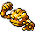 Geodude shiny sprite in Polished Crystal
