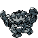 Alolan Graveler front sprite in Polished Crystal
