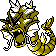 Gyarados shiny sprite in Polished Crystal