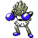 Hitmonchan shiny sprite in Polished Crystal