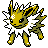 Jolteon shiny sprite in Polished Crystal