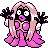 Jynx shiny sprite in Polished Crystal