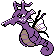 Kingdra shiny sprite in Polished Crystal