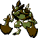 Kleavor shiny sprite in Polished Crystal