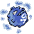 Koffing shiny sprite in Polished Crystal
