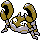 Krabby shiny sprite in Polished Crystal