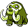 Mamoswine shiny sprite in Polished Crystal