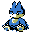 Munchlax shiny sprite in Polished Crystal