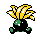 Oddish shiny sprite in Polished Crystal