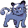 Alolan Persian shiny sprite in Polished Crystal