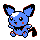 Pichu shiny sprite in Polished Crystal