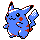 Pikachu shiny sprite in Polished Crystal