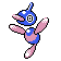 Porygon-Z shiny sprite in Polished Crystal