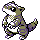 Sandshrew shiny sprite in Polished Crystal