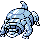 Alolan Sandshrew front sprite in Polished Crystal