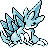 Alolan Sandslash front sprite in Polished Crystal