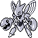 Scizor shiny sprite in Polished Crystal