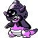 Galarian Slowking front sprite in Polished Crystal