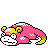 Galarian Slowpoke front sprite in Polished Crystal