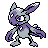 Hisuian Sneasel front sprite in Polished Crystal
