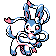 Sylveon shiny sprite in Polished Crystal