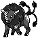 Paldean Tauros front sprite in Polished Crystal