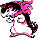 Hisuian Typhlosion front sprite in Polished Crystal