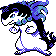Hisuian Typhlosion shiny sprite in Polished Crystal