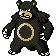 Ursaring shiny sprite in Polished Crystal