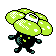 Vileplume shiny sprite in Polished Crystal