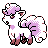 Alolan Vulpix shiny sprite in Polished Crystal
