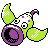 Weepinbell shiny sprite in Polished Crystal