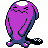 Wobbuffet shiny sprite in Polished Crystal