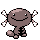 Paldean Wooper front sprite in Polished Crystal