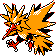 Zapdos shiny sprite in Polished Crystal
